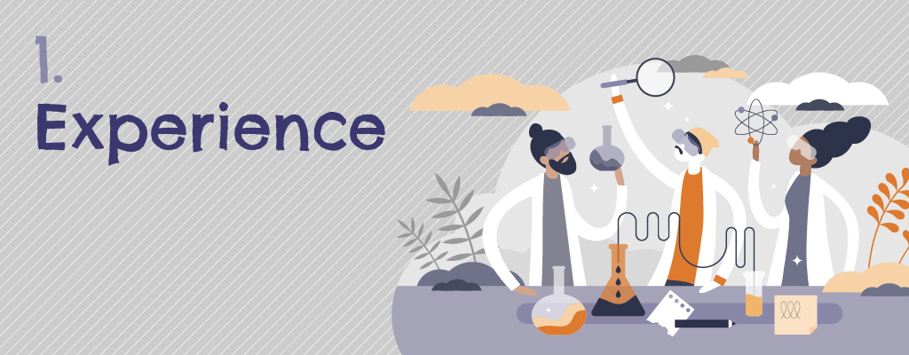 Reasons to use a content design agency #1 - Experience